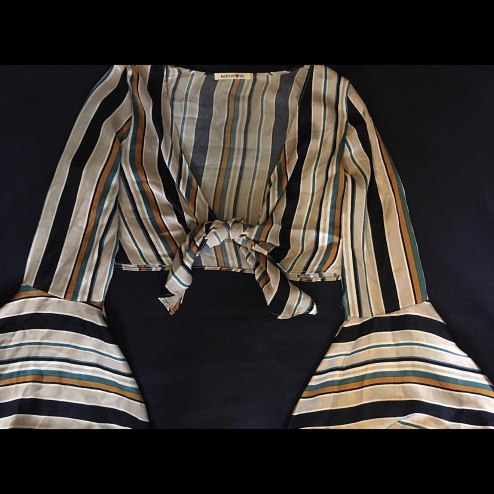Stripped long sleeve